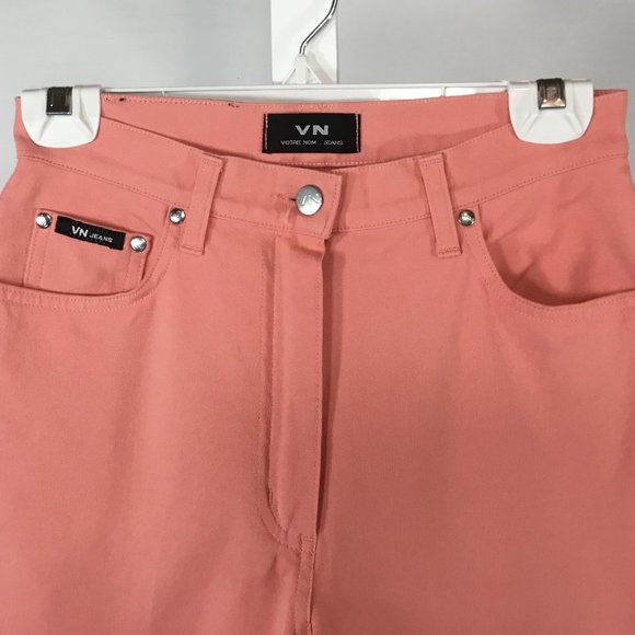 Votre Nom Light Orange Jeans - Picture 4 of 5